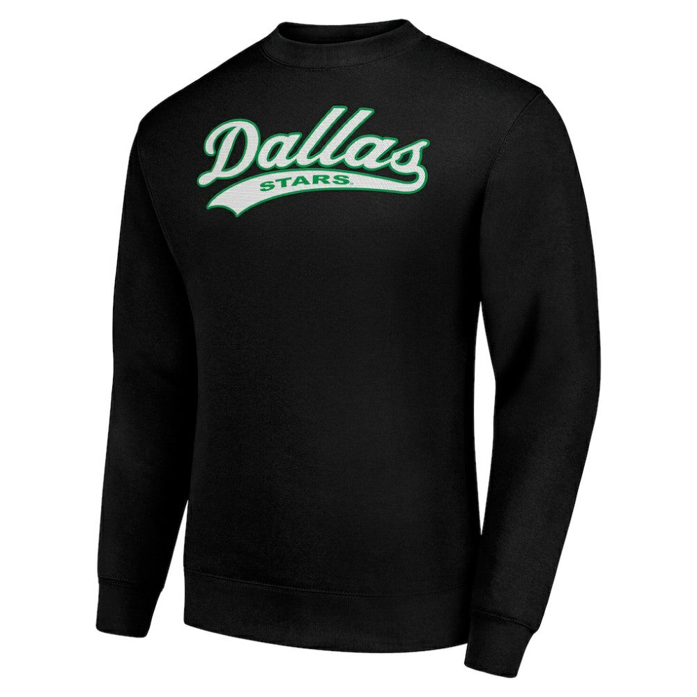 Dallas Stars Starter  Tailsweep City Pullover Sweatshirt -  NHL Sweatshirts
