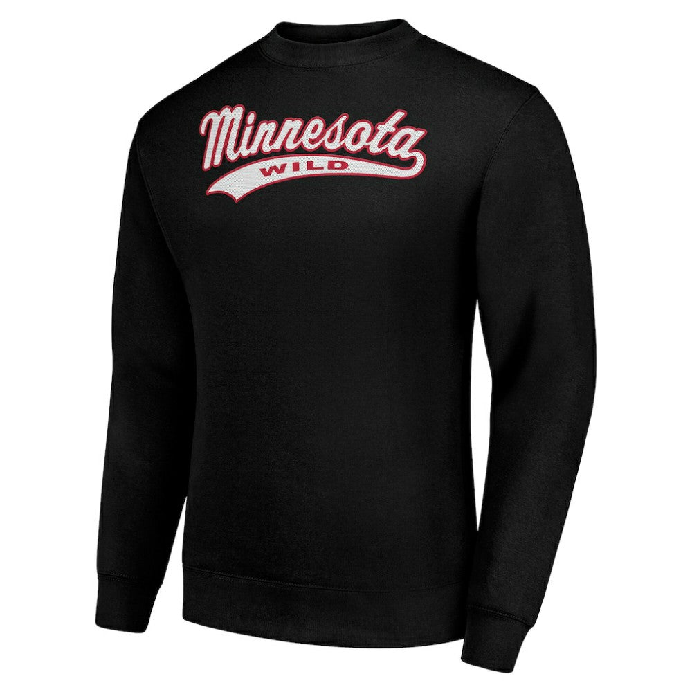 Minnesota Wild Starter  Tailsweep City Pullover Sweatshirt -  NHL Sweatshirts