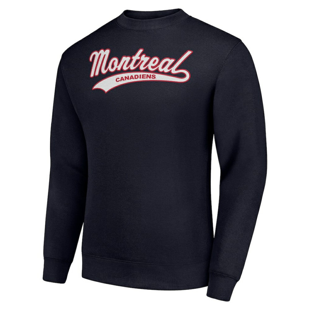 Montreal Canadiens Starter  Tailsweep City Pullover Sweatshirt -  NHL Sweatshirts