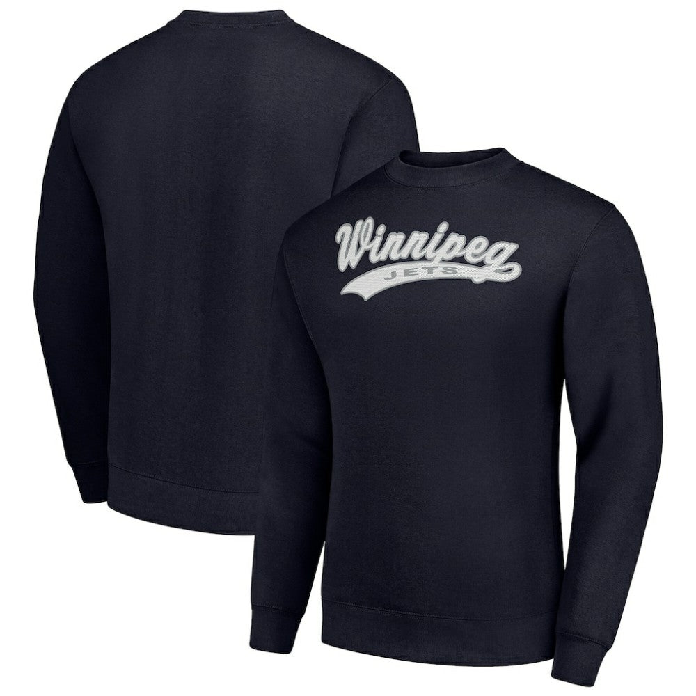 Winnipeg Jets Starter  Tailsweep City Pullover Sweatshirt -  NHL Sweatshirts