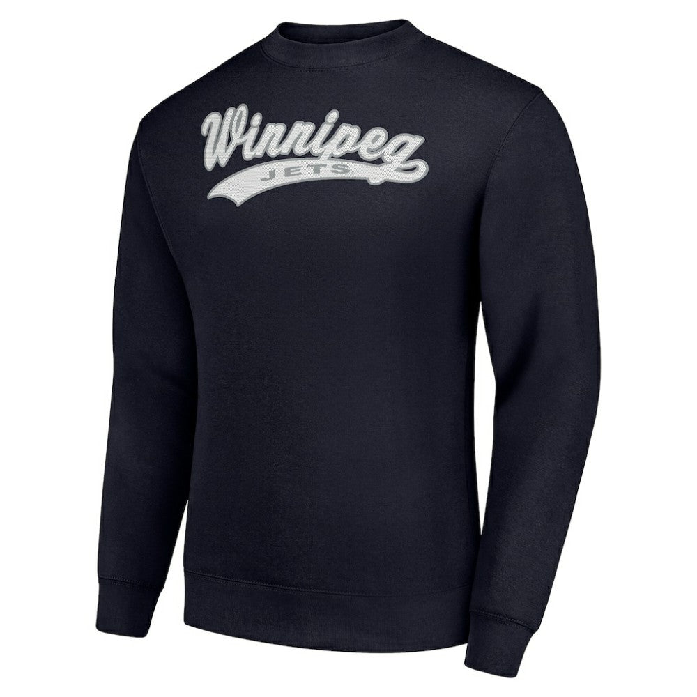 Winnipeg Jets Starter  Tailsweep City Pullover Sweatshirt -  NHL Sweatshirts