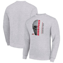 Carolina Hurricanes Starter  Half Helmet Team Logo Pullover Sweatshirt -  NHL Sweatshirts