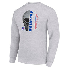 New York Rangers Starter  Half Helmet Team Logo Pullover Sweatshirt -  NHL Sweatshirts