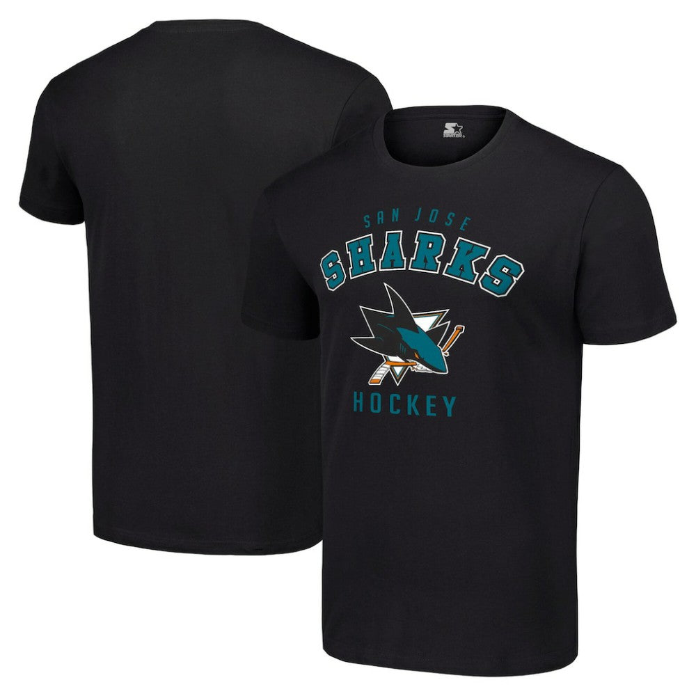 San Jose Sharks Starter Logo T-Shirt -  NHL T-shirts