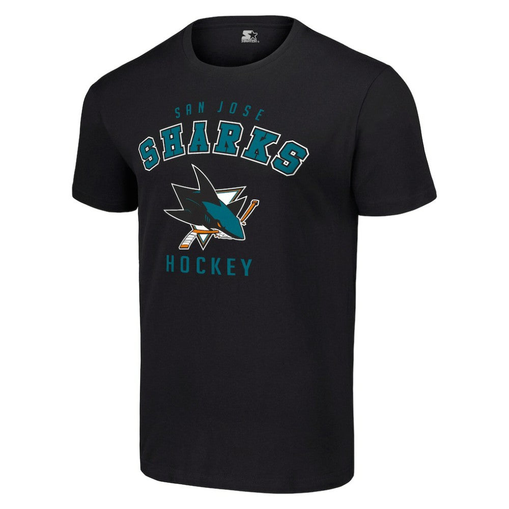 San Jose Sharks Starter Logo T-Shirt -  NHL T-shirts