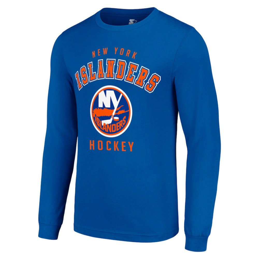New York Islanders Starter Logo Long Sleeve T-Shirt -  NHL T-shirts