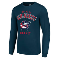 Columbus Blue Jackets Starter Logo Long Sleeve T-Shirt -  NHL T-shirts