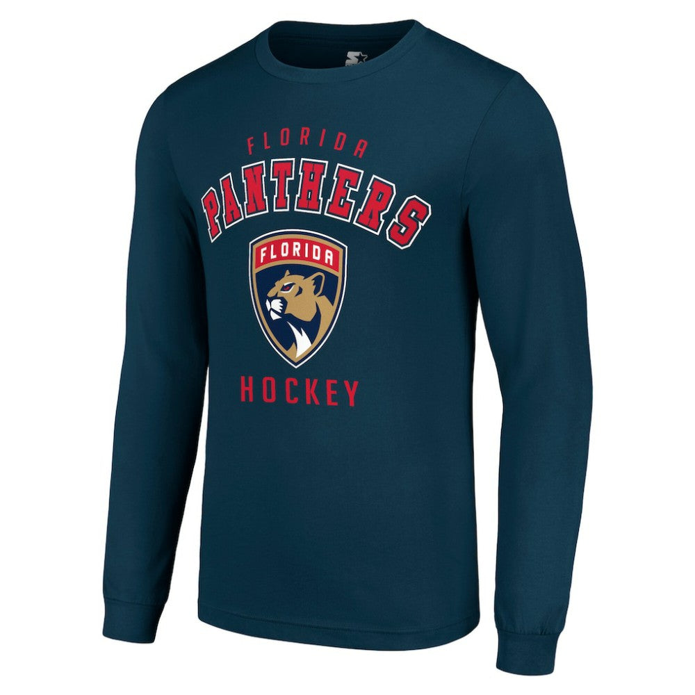 Florida Panthers Starter Logo Long Sleeve T-Shirt -  NHL T-shirts