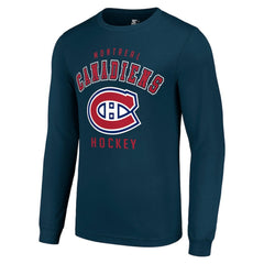 Montreal Canadiens Starter Logo Long Sleeve T-Shirt -  NHL T-shirts