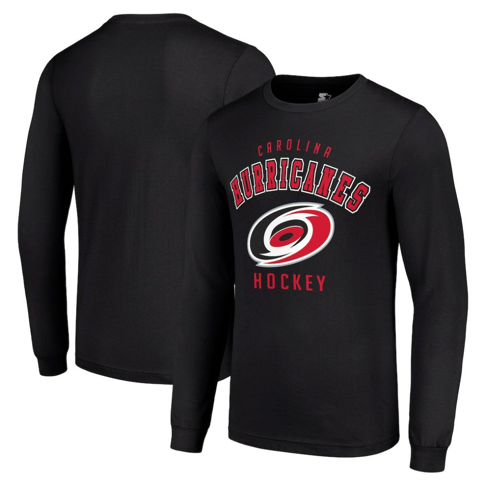 Carolina Hurricanes Starter Logo Long Sleeve T-Shirt -  NHL T-shirts