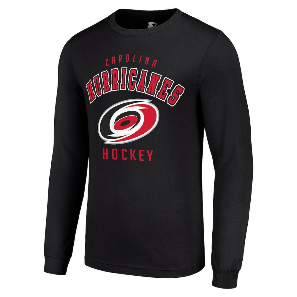 Carolina Hurricanes Starter Logo Long Sleeve T-Shirt -  NHL T-shirts