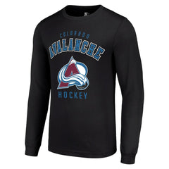 Colorado Avalanche Starter Logo Long Sleeve T-Shirt -  NHL T-shirts