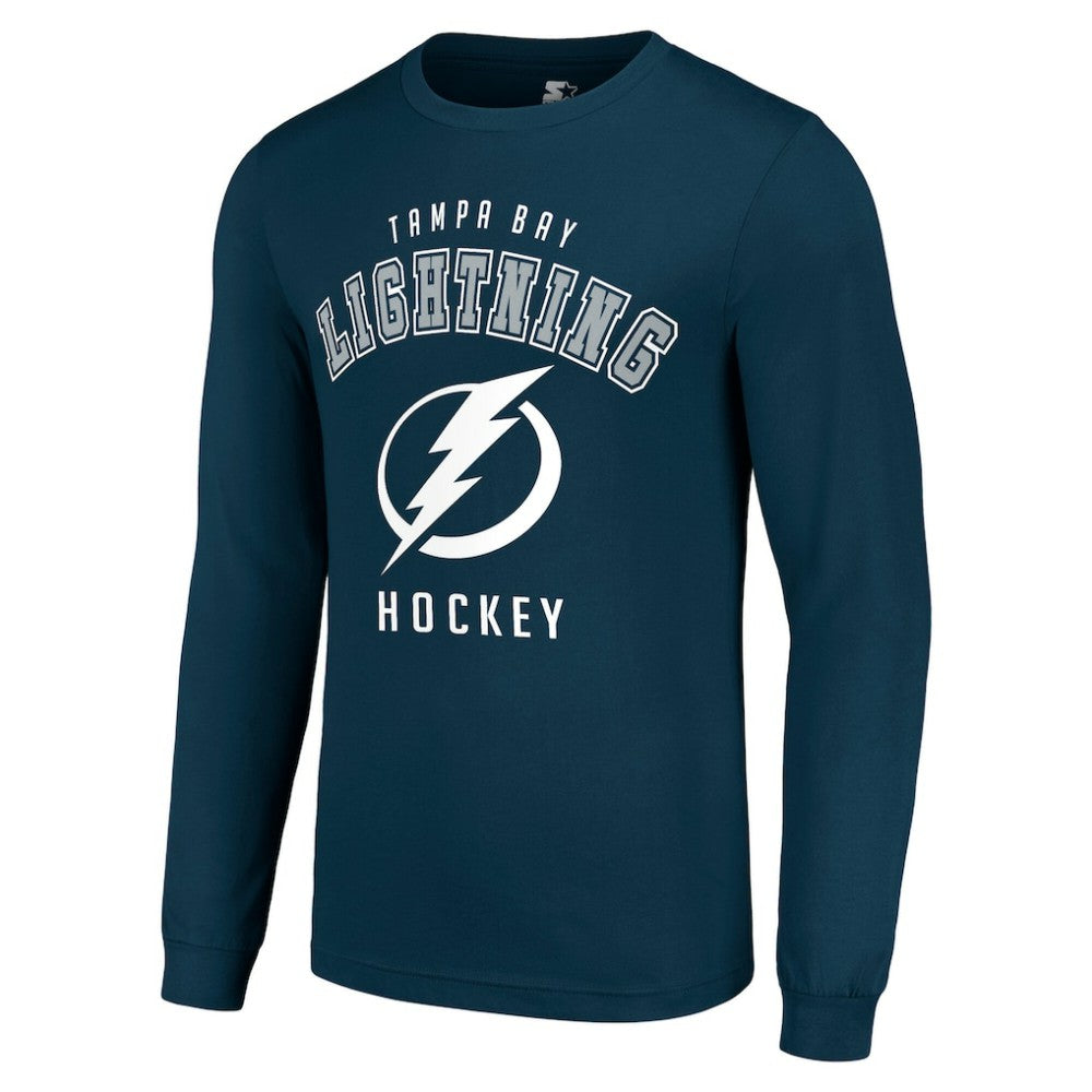 Tampa Bay Lightning Starter Logo Long Sleeve T-Shirt -  NHL T-shirts