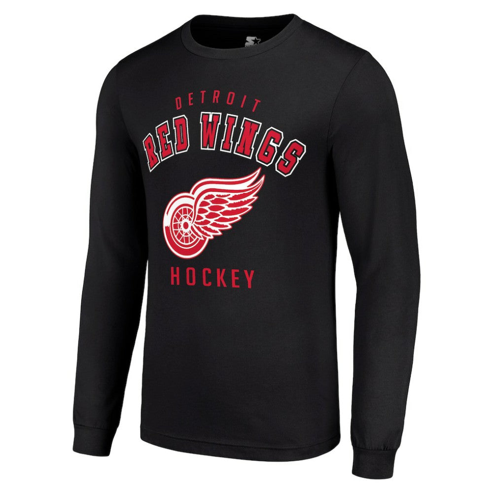 Detroit Red Wings Starter Logo Long Sleeve T-Shirt -  NHL T-shirts