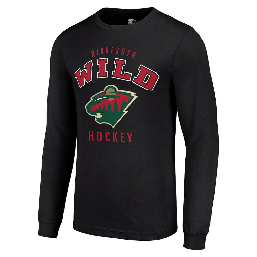 Minnesota Wild Starter Logo Long Sleeve T-Shirt -  NHL T-shirts