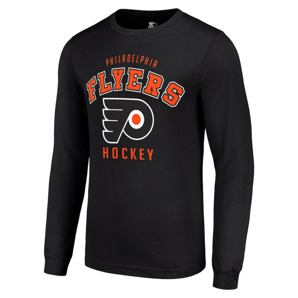 Philadelphia Flyers Starter Logo Long Sleeve T-Shirt -  NHL T-shirts