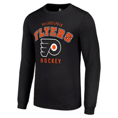 Philadelphia Flyers Starter Logo Long Sleeve T-Shirt -  NHL T-shirts