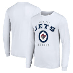Winnipeg Jets Starter Logo Long Sleeve T-Shirt -  NHL T-shirts