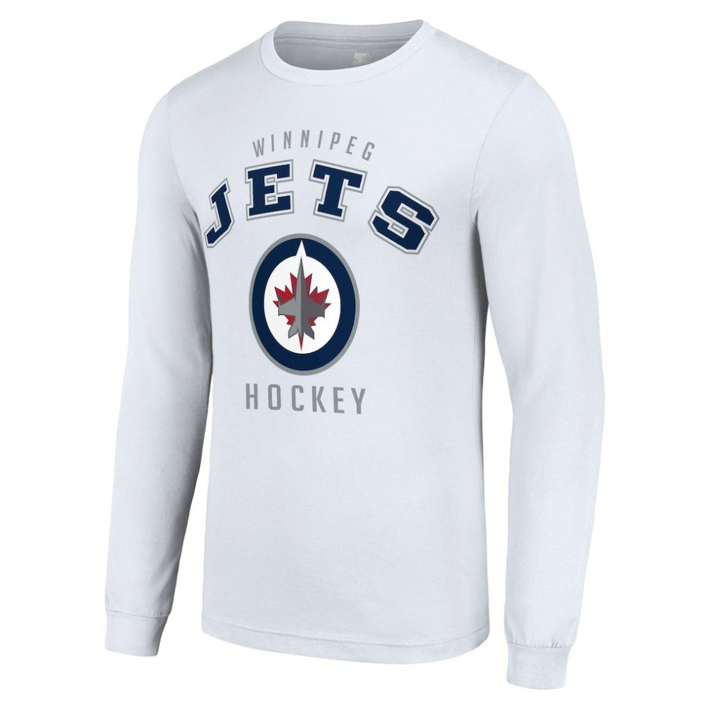 Winnipeg Jets Starter Logo Long Sleeve T-Shirt -  NHL T-shirts