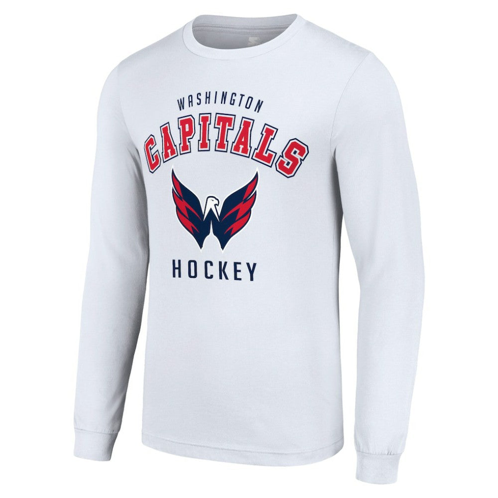 Washington Capitals Starter Logo Long Sleeve T-Shirt -  NHL T-shirts