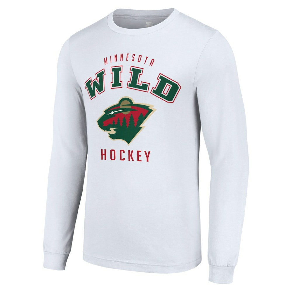 Minnesota Wild Starter Logo Long Sleeve T-Shirt -  NHL T-shirts