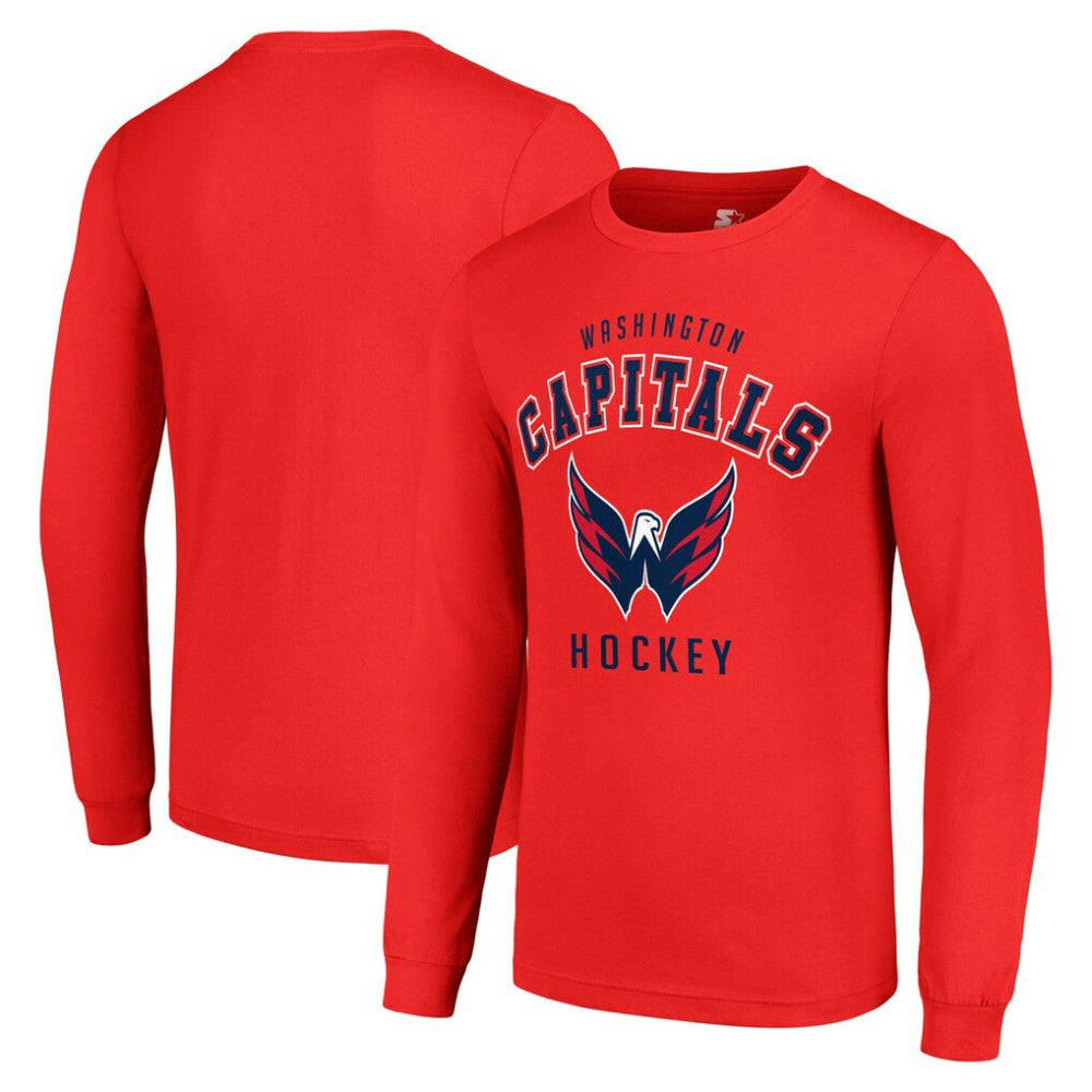 Washington Capitals Starter Logo Long Sleeve T-Shirt -  NHL T-shirts