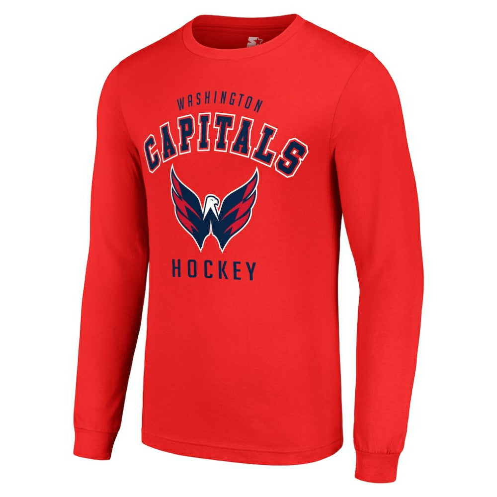 Washington Capitals Starter Logo Long Sleeve T-Shirt -  NHL T-shirts