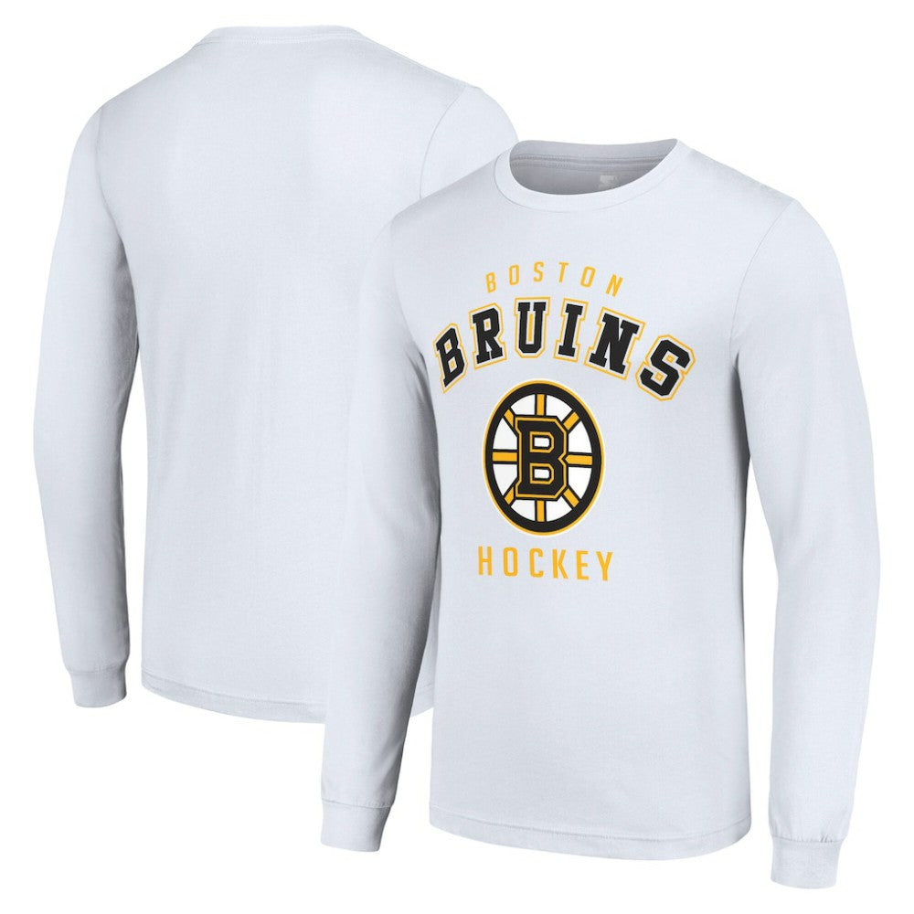 Boston Bruins Starter Logo Long Sleeve T-Shirt -  NHL T-shirts