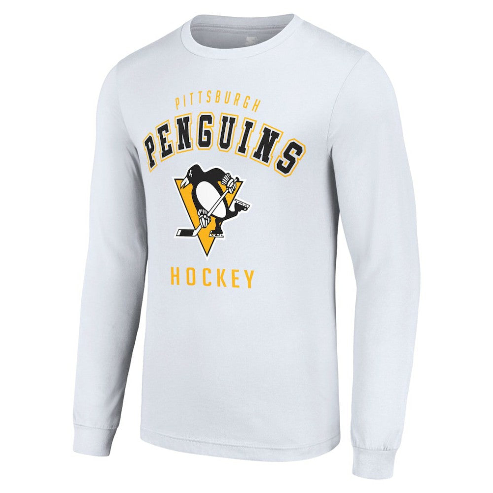 Pittsburgh Penguins Starter Logo Long Sleeve T-Shirt -  NHL T-shirts