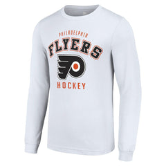 Philadelphia Flyers Starter Logo Long Sleeve T-Shirt -  NHL T-shirts