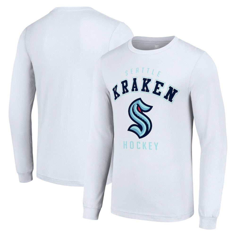 Seattle Kraken Starter Logo Long Sleeve T-Shirt -  NHL T-shirts