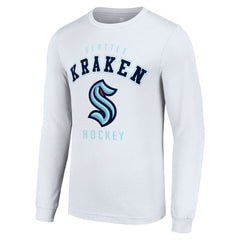 Seattle Kraken Starter Logo Long Sleeve T-Shirt -  NHL T-shirts