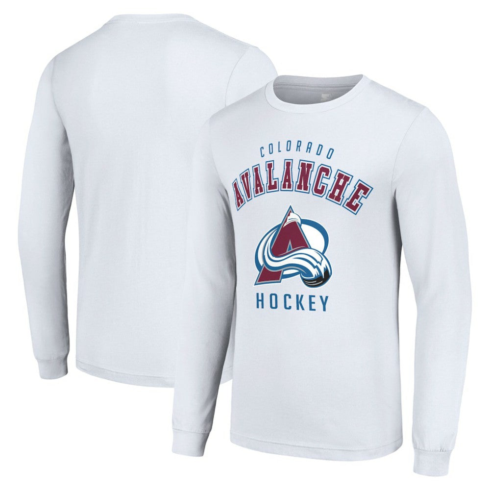Colorado Avalanche Starter Logo Long Sleeve T-Shirt -  NHL T-shirts