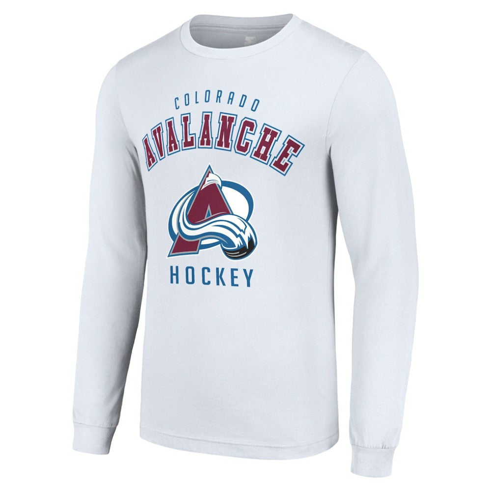 Colorado Avalanche Starter Logo Long Sleeve T-Shirt -  NHL T-shirts