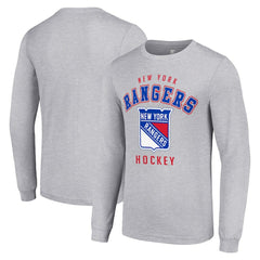 New York Rangers Starter Logo Long Sleeve T-Shirt -  NHL T-shirts