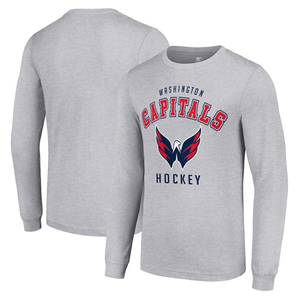 Washington Capitals Starter Logo Long Sleeve T-Shirt -  NHL T-shirts