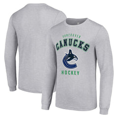 Vancouver Canucks Starter Logo Long Sleeve T-Shirt -  NHL T-shirts