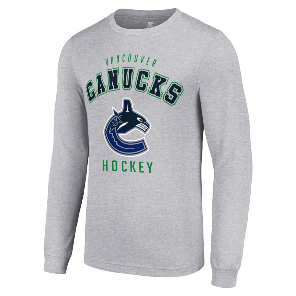 Vancouver Canucks Starter Logo Long Sleeve T-Shirt -  NHL T-shirts