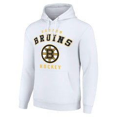Boston Bruins Starter Logo Pullover Hoodie -  NHL Hoodies