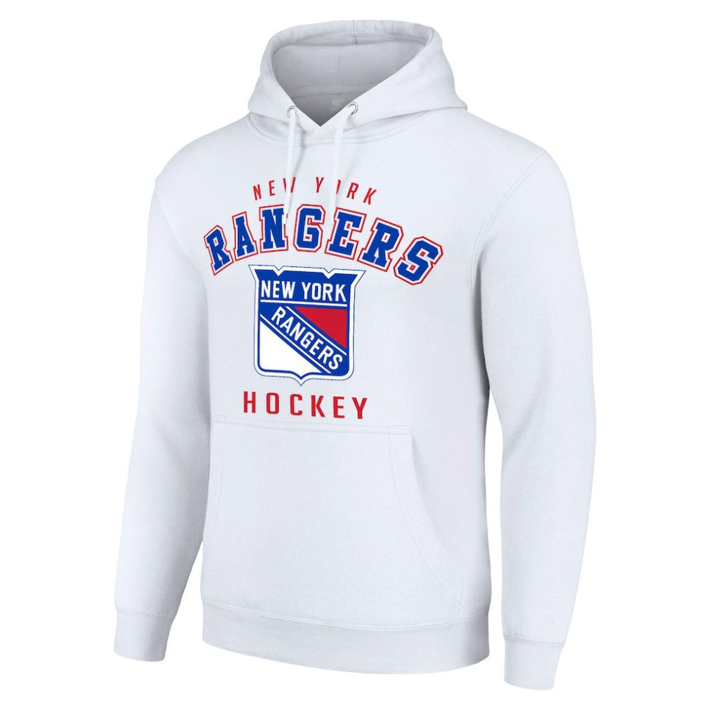 New York Rangers Starter Logo Pullover Hoodie -  NHL Hoodies