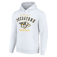 Nashville Predators Starter Logo Pullover Hoodie -  NHL Hoodies