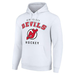New Jersey Devils Starter Logo Pullover Hoodie -  NHL Jerseys