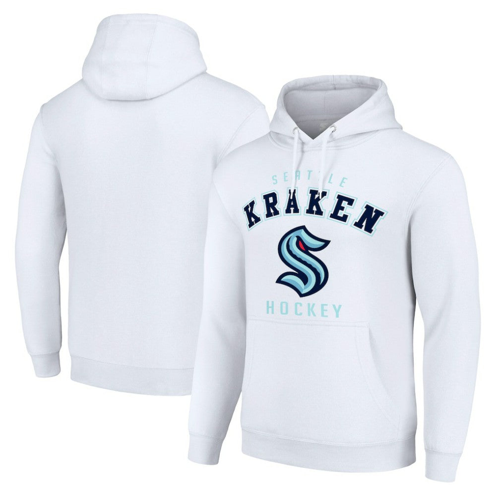 Seattle Kraken Starter Logo Pullover Hoodie -  NHL Hoodies