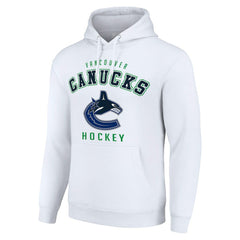 Vancouver Canucks Starter Logo Pullover Hoodie -  NHL Hoodies