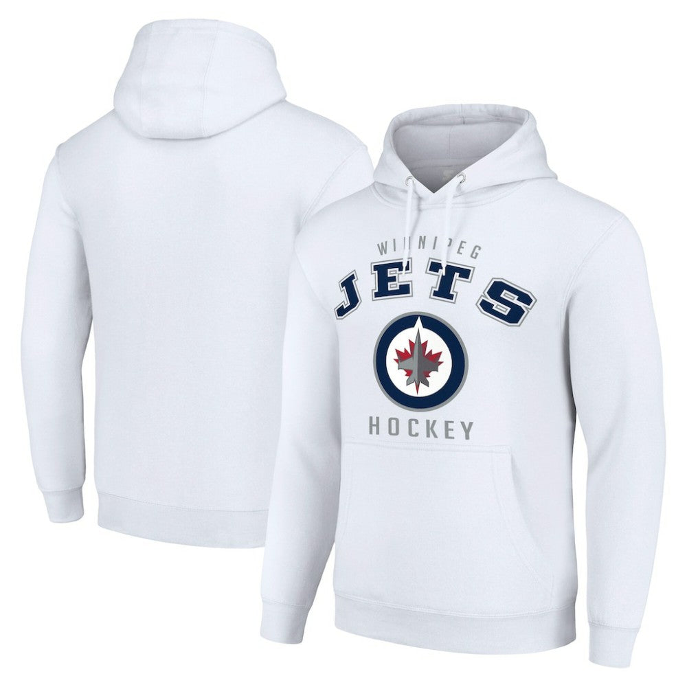 Winnipeg Jets Starter Logo Pullover Hoodie -  NHL Hoodies