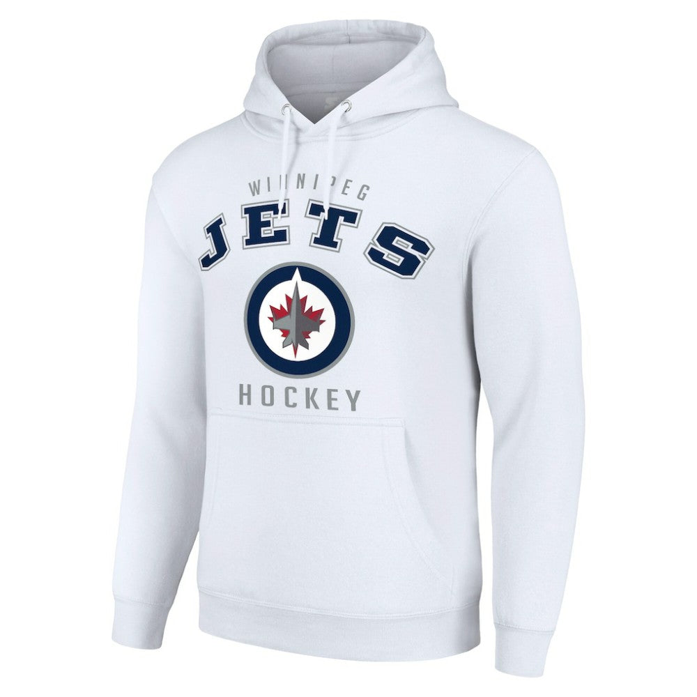 Winnipeg Jets Starter Logo Pullover Hoodie -  NHL Hoodies