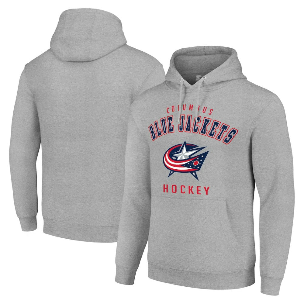 Columbus Blue Jackets Starter Logo Pullover Hoodie -  NHL Hoodies