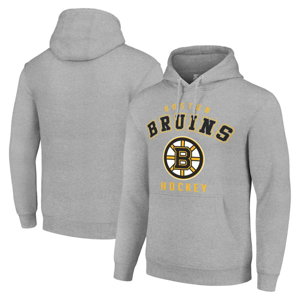 Boston Bruins Starter Logo Pullover Hoodie -  NHL Hoodies