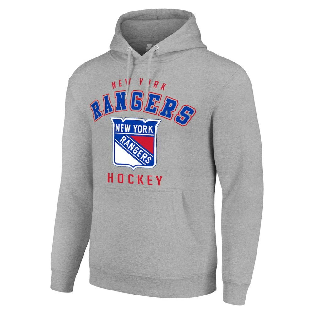 New York Rangers Starter Logo Pullover Hoodie -  NHL Hoodies