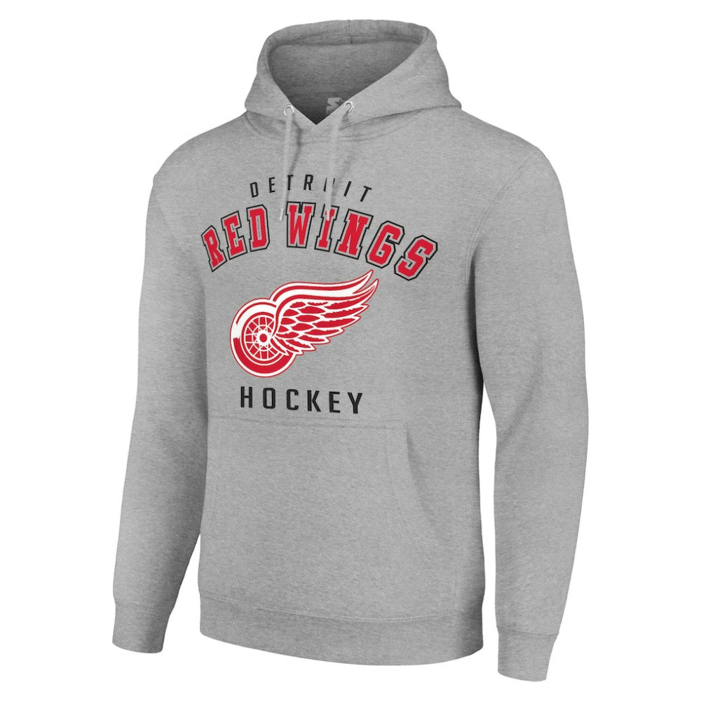 Detroit Red Wings Starter Logo Pullover Hoodie -  NHL Hoodies
